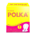 Pinq Polka Sanitary Premium Ultra Slim Sanitary Pads- XL 10's 